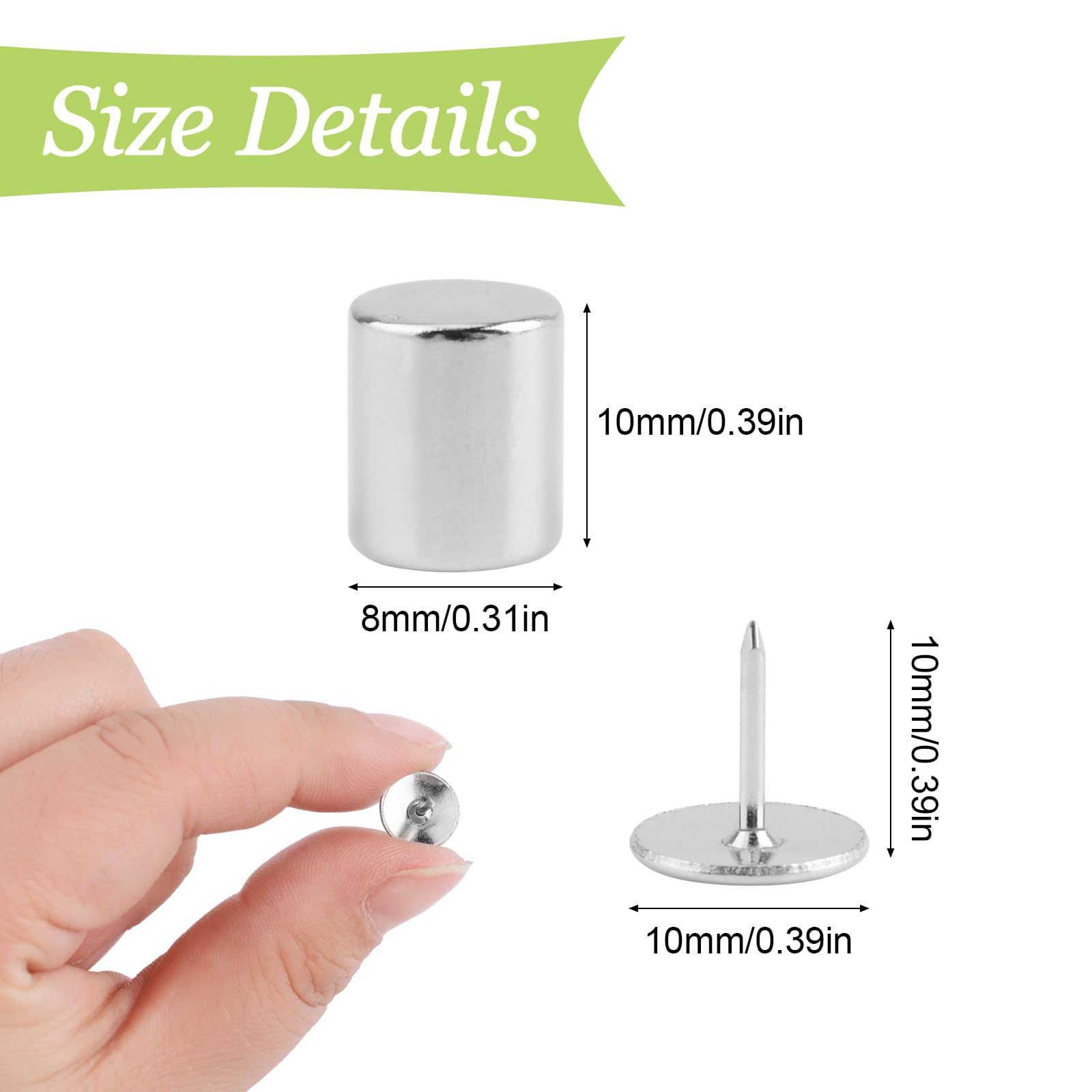 UFURMATE Magnetic Push Pins - Image 2