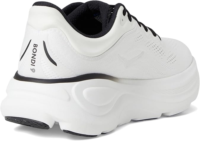 Hoka Men's Bondi 9 White/Black 10 Medium
