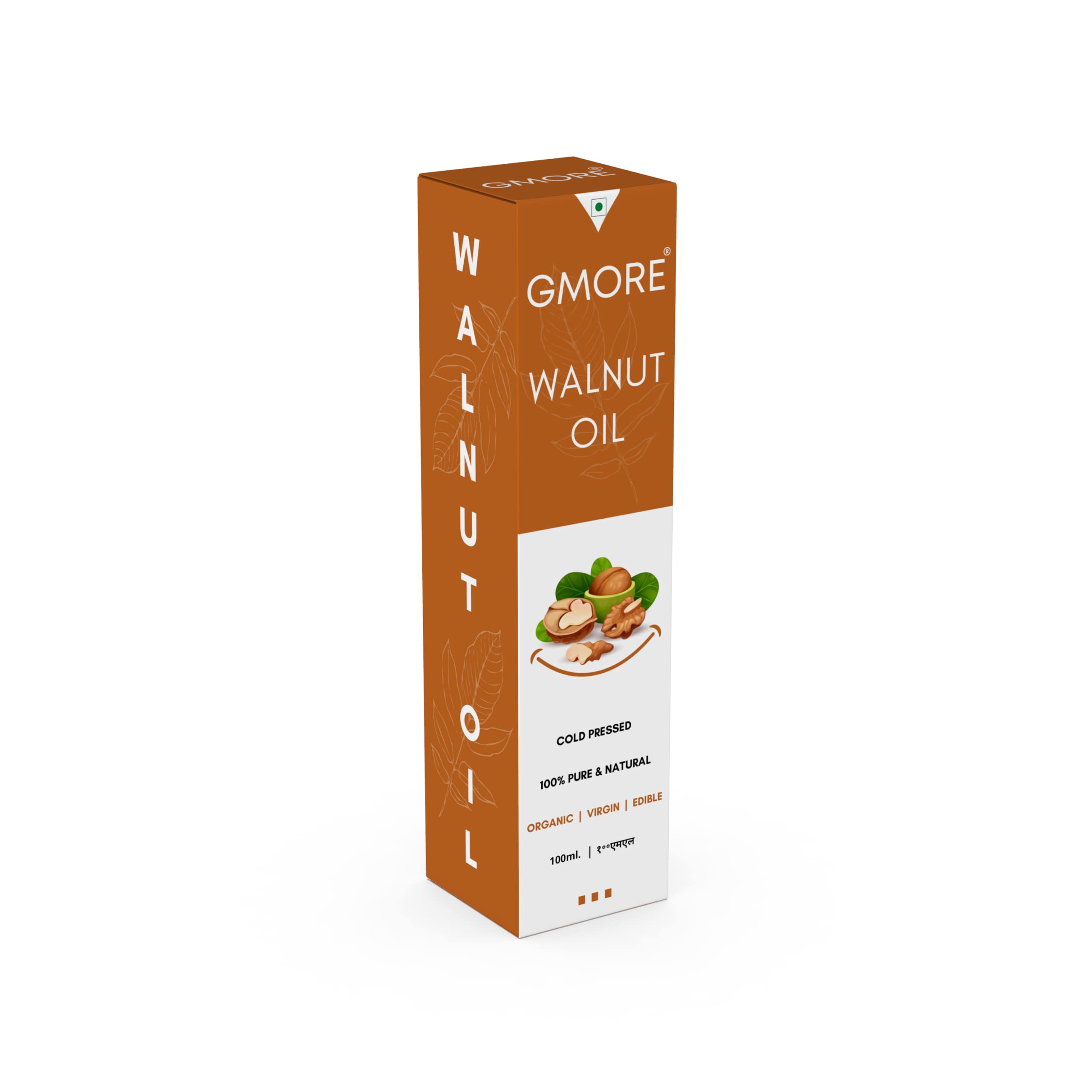 Gmore - Cold Pressed - Extra Virgin - Walnut Oil/Akhrot Tel - 100% Pure & Natural (100ml) - Image 3 thumbnail