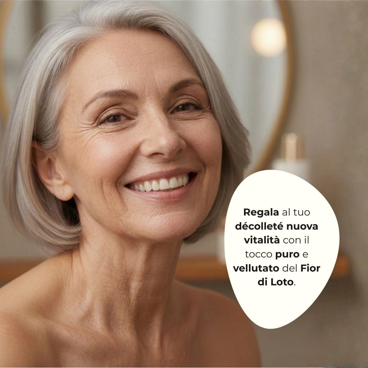 Bottega Verde - Trattamento Collo e Décolleté, Effetto Lifting, in Crema, 50 ml, Azione Antietà, Effetto Elasticizzante, per Tutti i Tipi di Pelle