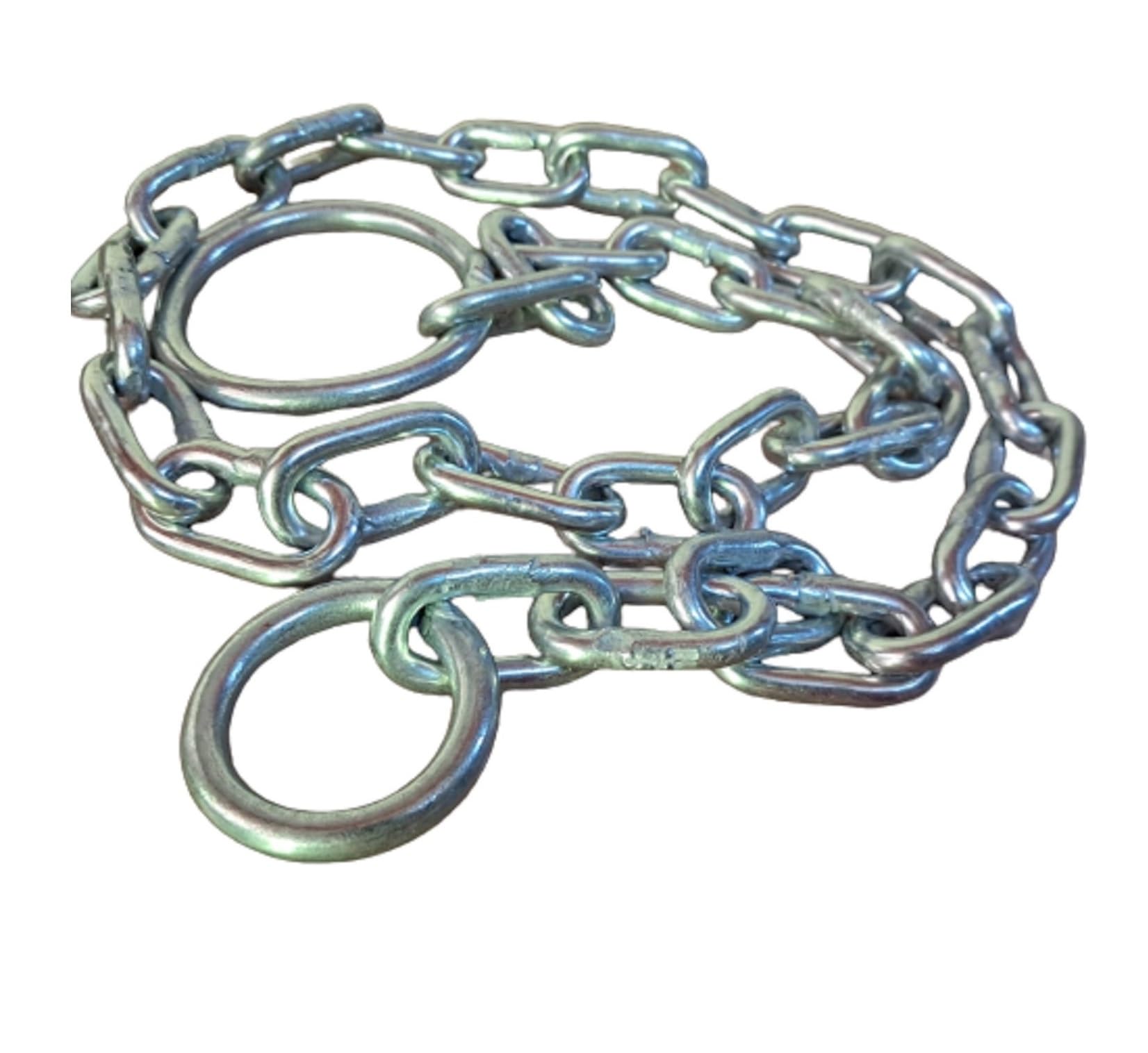 Q1 Beads 1.5 Feet/18 inches Metal Lock Chain (5 mm) Strong & Heavy Duty 100 KGS Capacity for Travel & Safety,Garden Swing/Playing Jhula,Punching Bag,for Boxing,MMA,Martial Arts-picture-15
