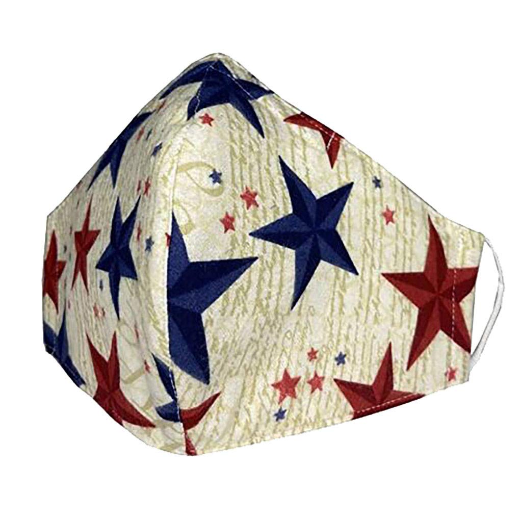 Maschera in cotone traspirante traspirante regolabile in cotone floreale lavabile per adulti