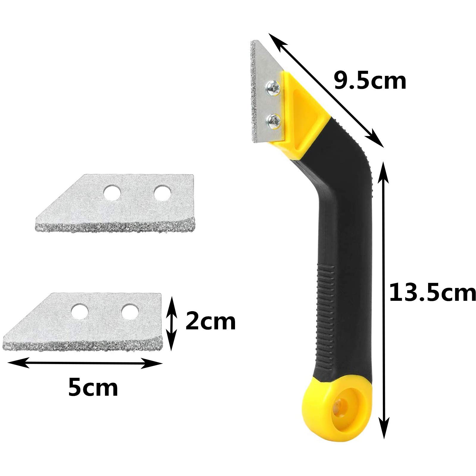 Grout Rake Remover Tool Floor Tile Grout Saw Angled Grout Scraping Rake
