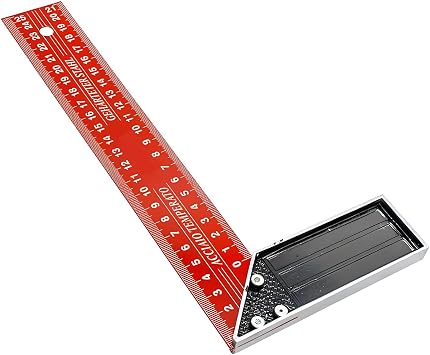 250 mm 25 cm Al minyum Marangoz G nye Metal G vde A l   l m Cetveli Ah ap  n aat Hassas G nye