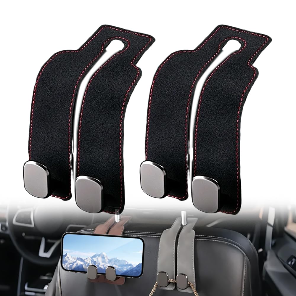 Headrest Hooks for Car Car Seat Hooks for Headrest 2026 Hooks for Purses and Bags Cute Car Purse