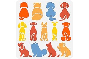 FINGERINSPIRE Dog Stencil: Transform Your Spaces with Canine Charm