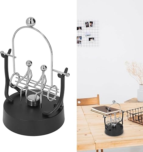 Miniatura 7 de KENANLAN Bolas de equilibrio, bolas de equilibrio de metal para parejas, bolas de equilibrio de péndulo, juguetes divertidos de ciencia física para