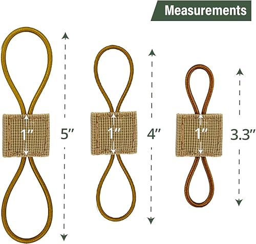 Miniatura 4 de GearHill Accesorios multiusos Molle Accesorios tácticos de la mochila, Molle correas de vinculación de cinta Molle Accesorios