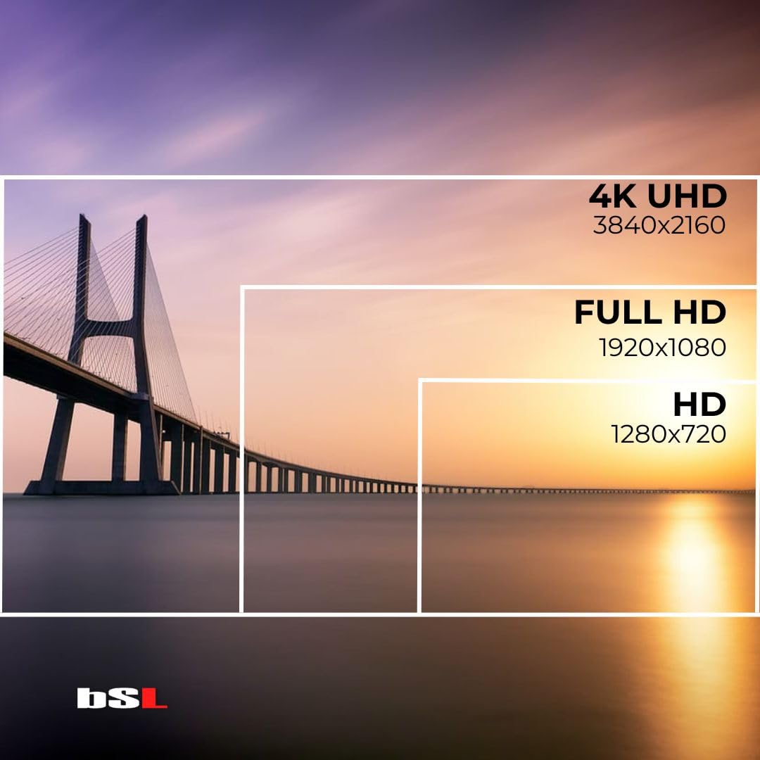 BSL-40T2SV VIDAA Smart TV 40 Pulgadas | WiFi | RJ45 | Resolución Full HD 1920X1080p | USB | DVBT2/S2 y Ci | Compatible con Youtube, Netflix, Disney +, Dazn, Prime | HDMI