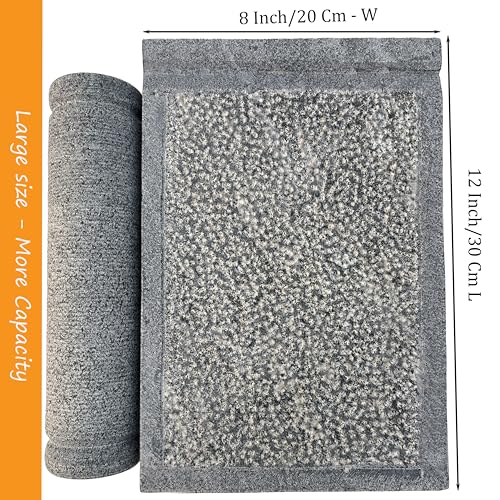 Image of Neolithic- Pure Stone- Ammikallu -Traditional Hand Grinder|Sil batta|12 Inch|Heavy Duty-12 kg|Authentic Indian Kitchen Tool for Grinding Spices and Grains