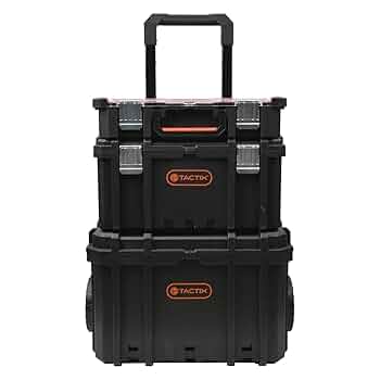 Amazon.co.jp: Tactix 3-in-1 ローリングツールボックスシステム