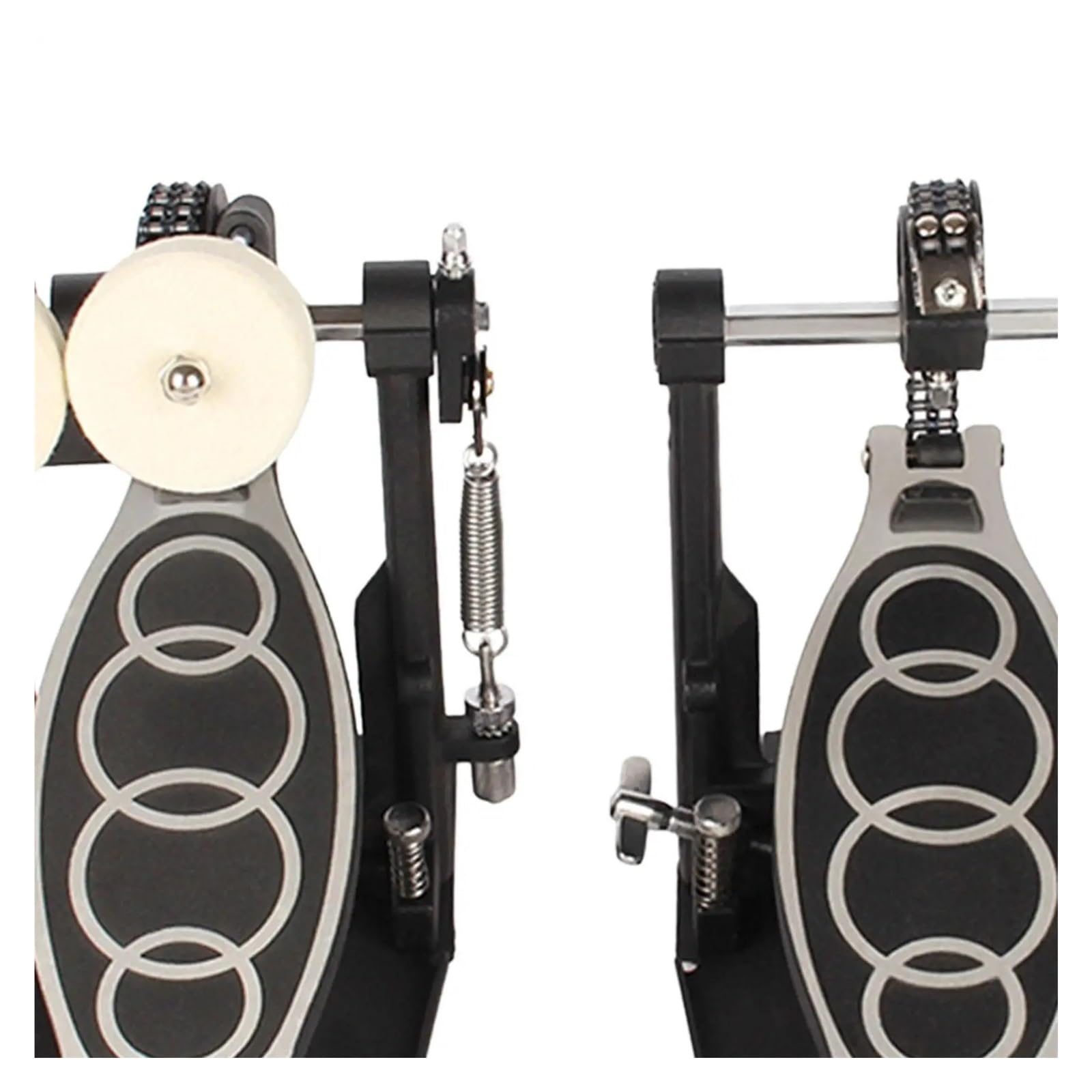 Pedale doppio Pedale doppio Pedale a due catene Hardware for percussioni for batteristi metal e rock Set di grancassa Amanti della batteria elettronica
