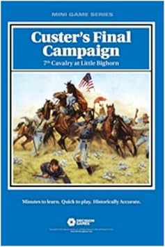 DG Custers Final Campaign, 7th Cavalry at Little Big Horn, Board Game