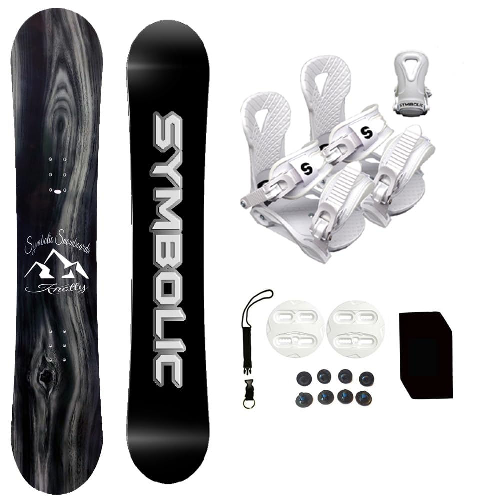 Snowboard Packages For Men Symbolic Knotty Snowboard And Bindings