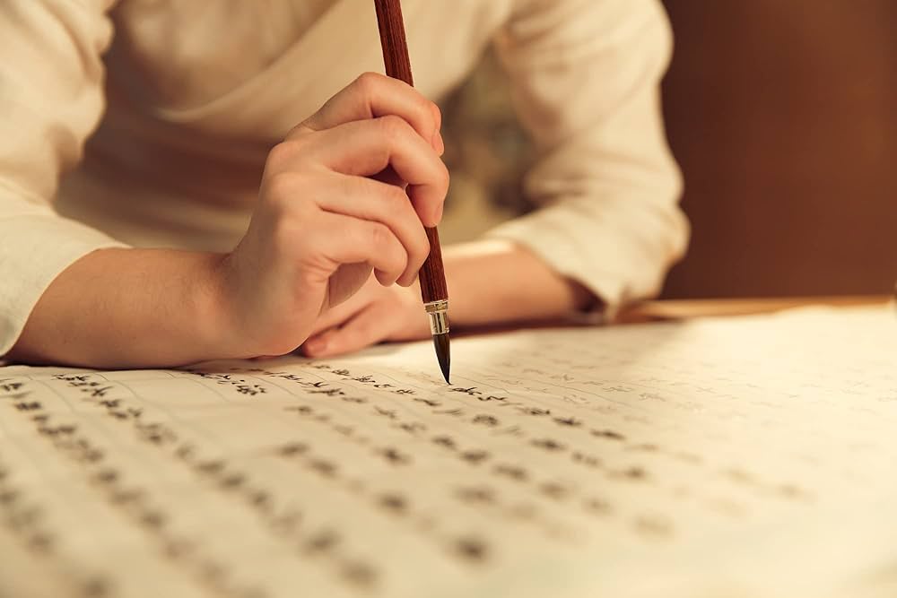 Amazon.co.jp: 伝統的な中国の書道筆記筆ペン、日本の墨絵筆