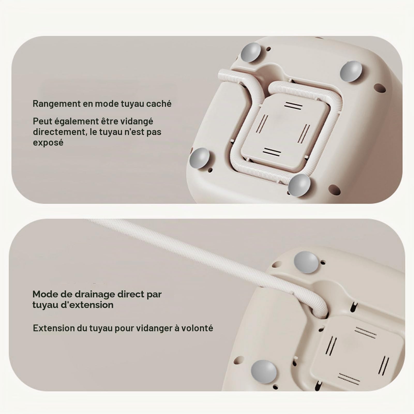 Machine à Laver Portable, Petite Machine à Laver Multifonction de 9 L, Lave-linge et Essoreuse pour Appartement, Camping-car, bébé, Animal de Compagnie, 100 à 240 V (Prise UE)