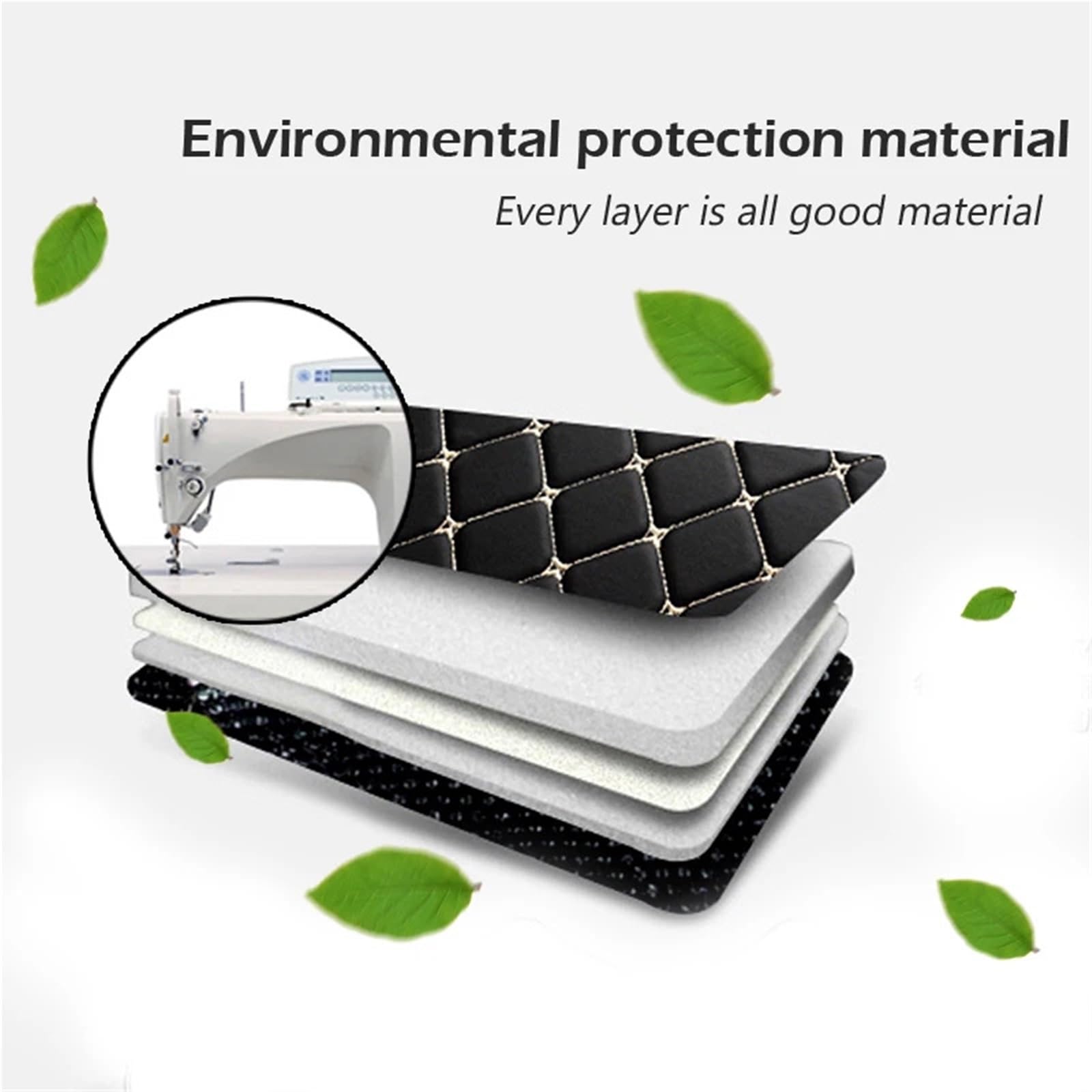 Carpet Cargo Liner Mata do bagażnika samochodowego pasująca Audi A7 2019 2020 2021, wykładzina, dywanik, części wewnętrzne, akcesoria, pokrowiec(Black and Beige)