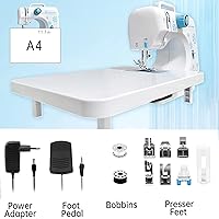 Vista 4 de Sewing Machine for Beginners, Starter Safe Sewing Machine For Grandmother, Granddaughter, Adults, 505 New Upgraded Pro Sewing Machines with