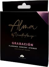 Flamenco and Classical Guitar String Set "Alma" by Vicente Amigo - Recording Model – Tension Hard Comfort | Sound with Definition and Projection | Ideal for Recording Studio