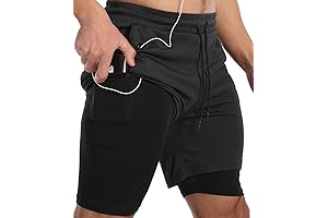 Men's 2-in-1 Gym Shorts: Ultimate Comfort for Your Workouts