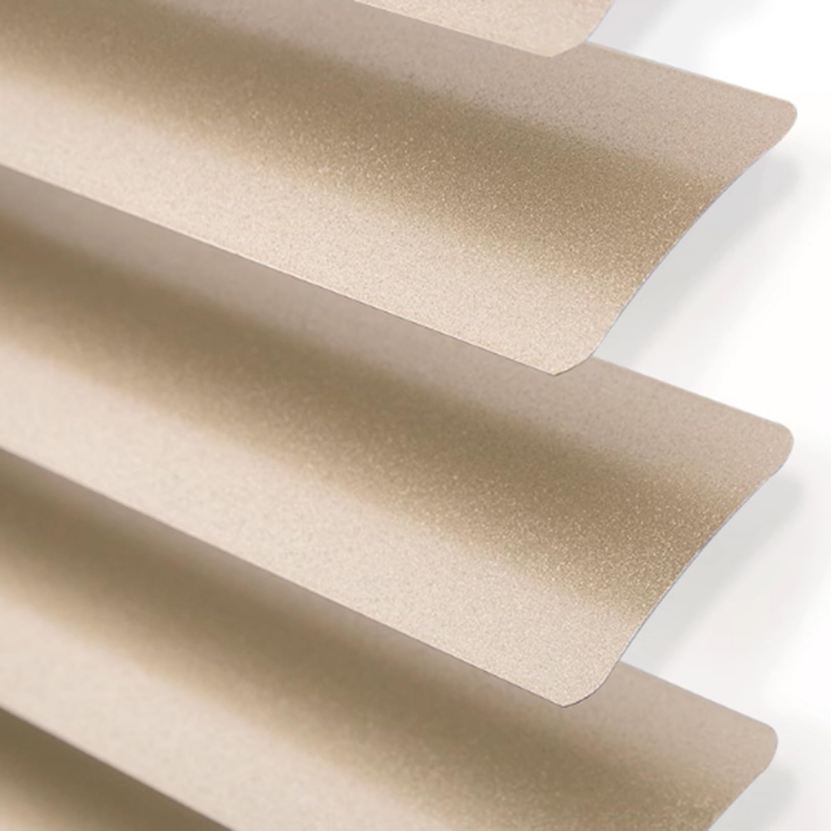 Frosted Champagne Gold Aluminium Venetian Blinds Slat Home Office Blind Thin Slats Kitchen Blinds Blackout Shutters Child Safe Home, Customisable (80×120cm)