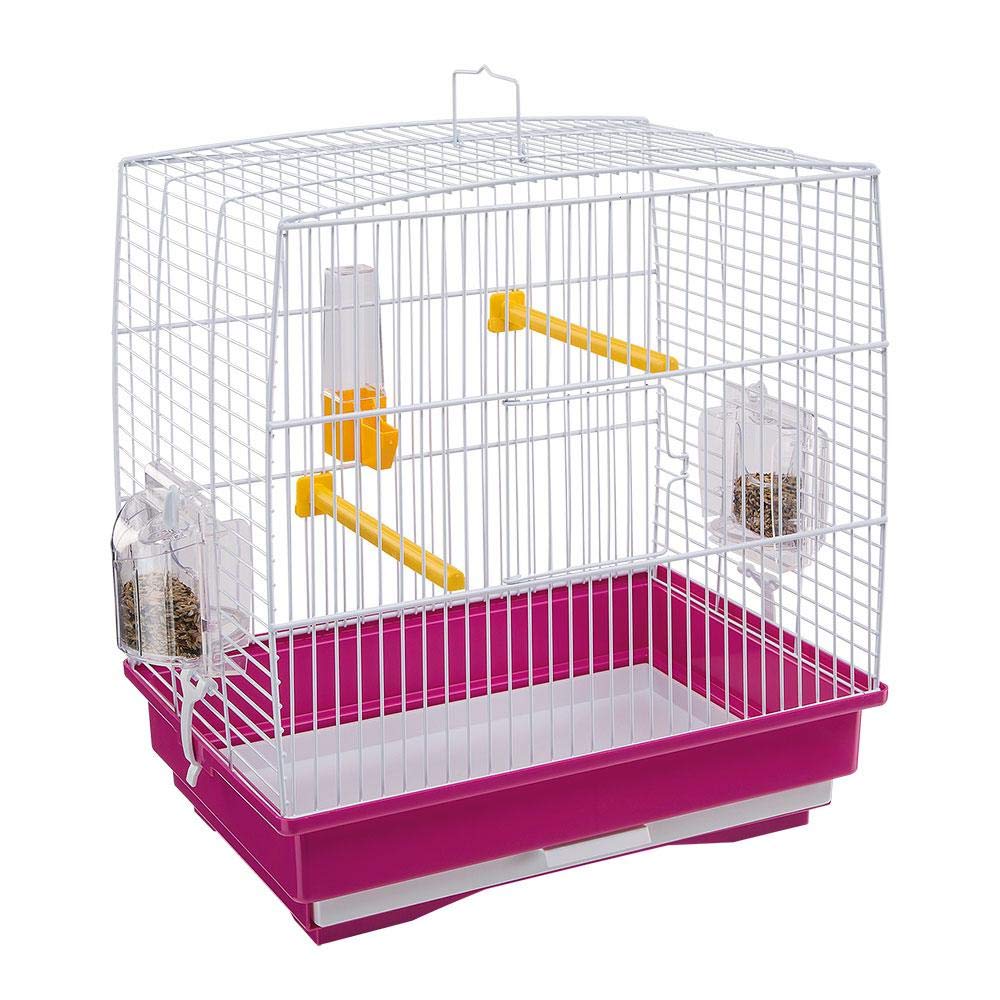 Zambonin Agricoltura Idea Regalo Kit Completo con gabbietta per Le cocorite comprensivo di alimento Completo, sabbietta per Il Fondo, spighe di panico, stiks con Miele e Uova.