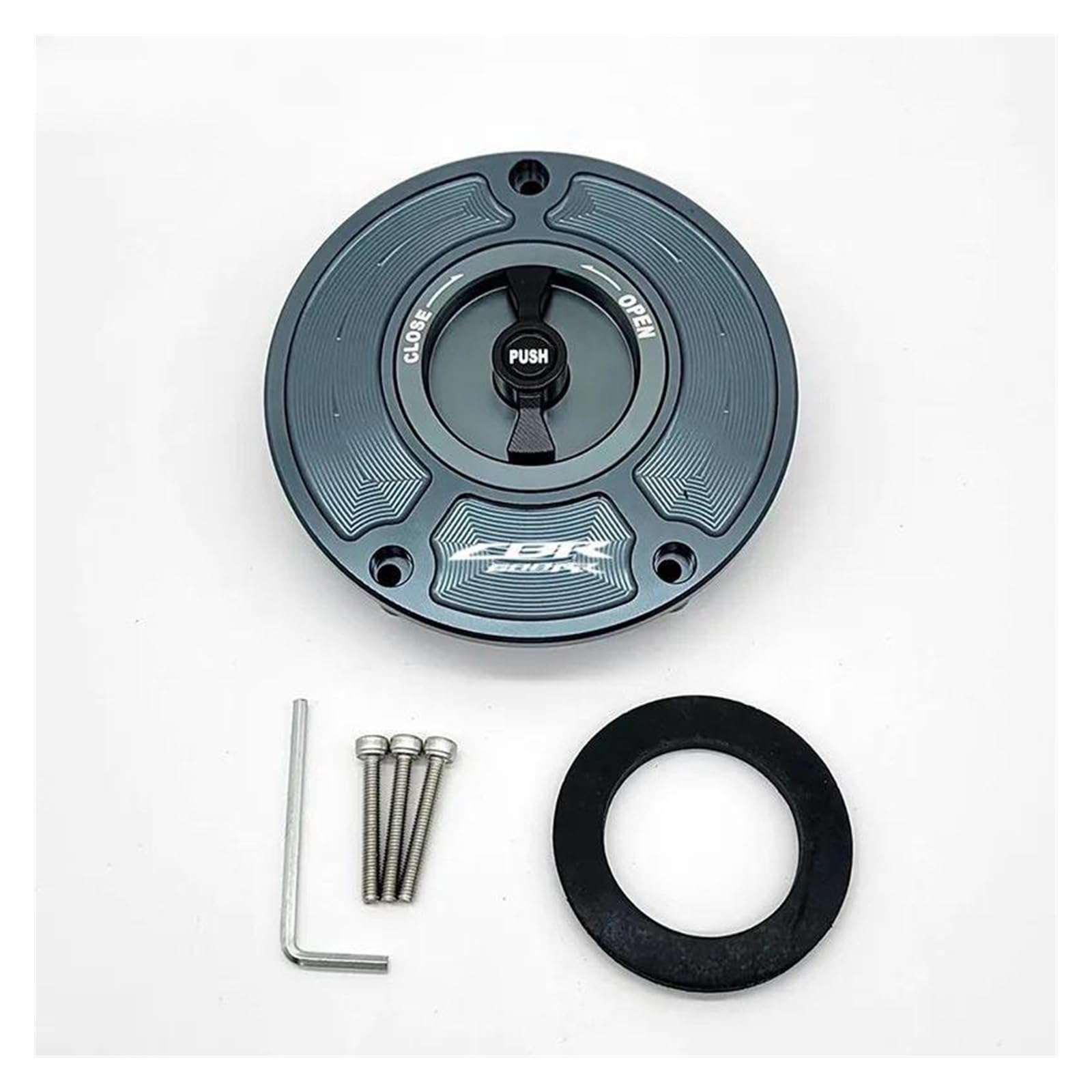 Tappo Del Serbatoio Del Carburante Per HONDA Per CBR 600RR Per CBR600RR Per CBR 600 RR Per CBR600 RR 2003-2016 Copertura A Sgancio Rapido Per Moto Tappi serbatoio (Colore : 1.)