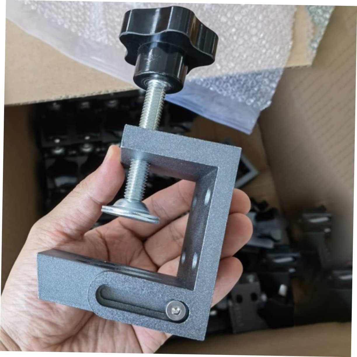 Woodworking Drilling Positioner Inclined Locator Drilling Guide Tool Clamp