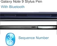 Vista 4 de Galaxy Note 9 Stylus Pen con Bluetooth de repuesto para Samsung Galaxy Note 9 Note9 N960 SM-N960F SM-N960 Note 9 5G S Pen (negro)