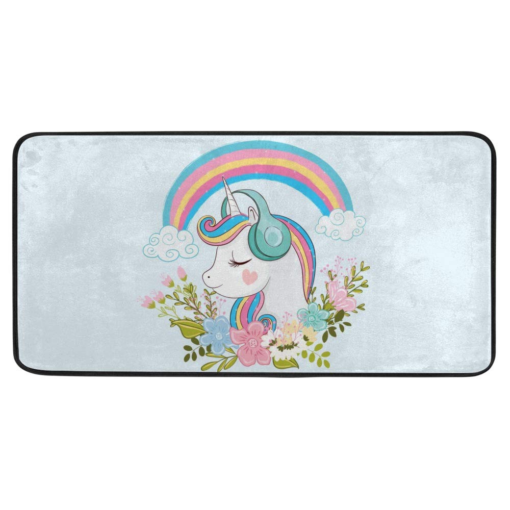 Tapis de cuisine antidérapant et épais de 99x51 cm pour un confort maximal