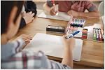 EXPO Dry Erase Markers, Low Odour Ink, Assorted Colours, Ultra Fine Tip, 8 Count