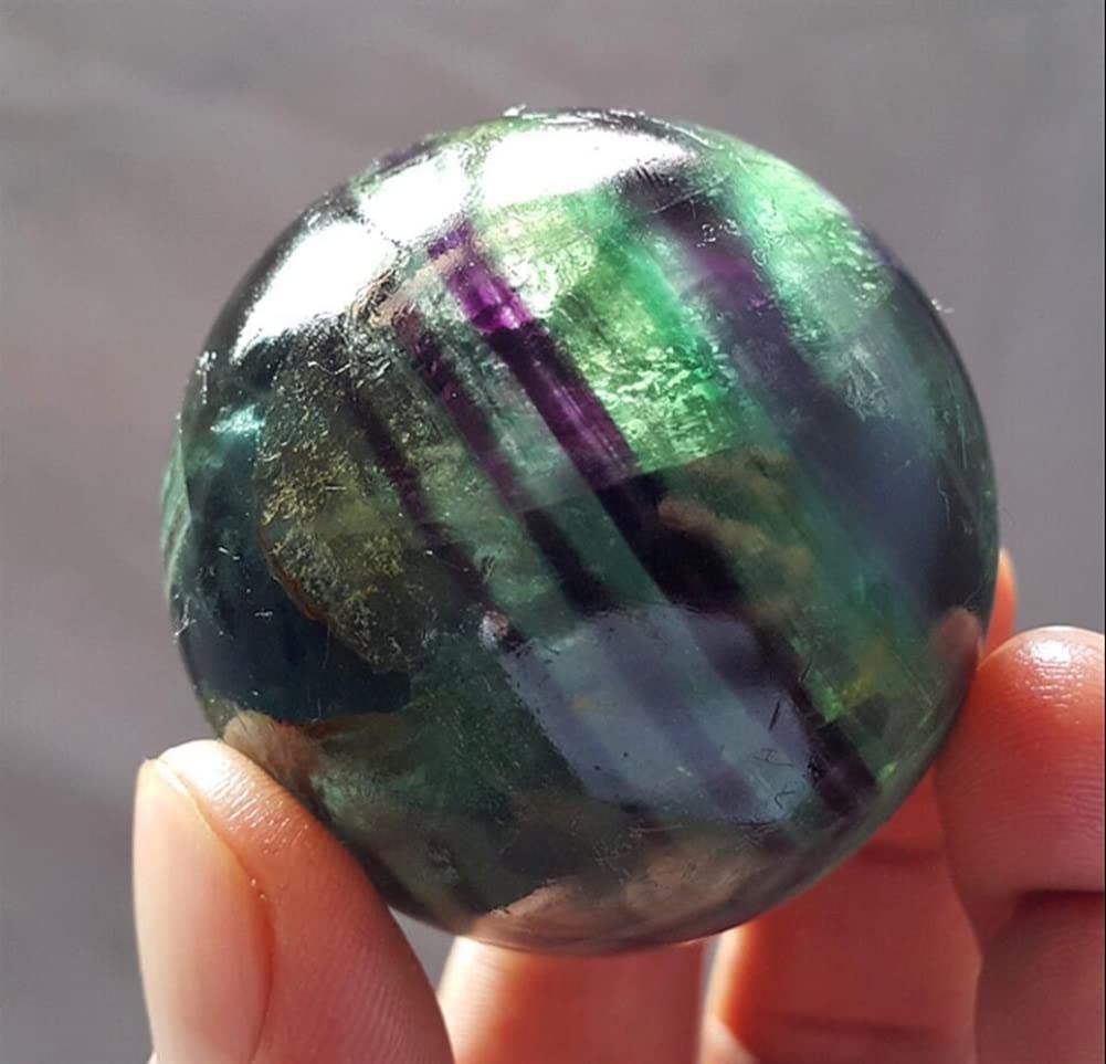 Decorazione Domestica Sfera di Cristallo di Quarzo Fluorite Naturale s Collezioni di casa