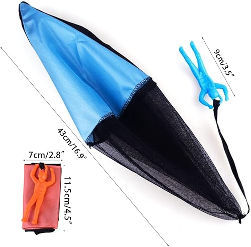 Miniatura 6 de Paquete de 6 juguetes de paracaídas para niños y niñas, regalos de Navidad, regalos de fiesta