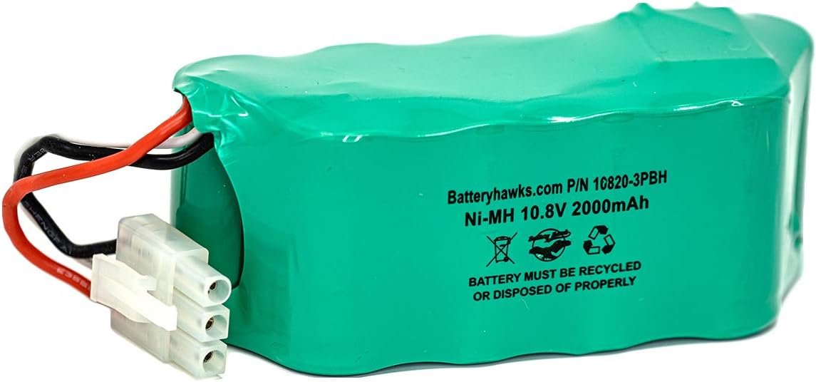 XBT1106N SV1110 Battery 10.8v 2000mAh Ni-MH SV1106N SV1110N SV11O6N SV116N Floor and Carpet Sweeper Replacement