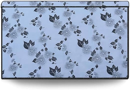 Generic Homeify 49 inches Smart LED TV Cover (Cloudy Blue, PVC, Not Water Resistant)