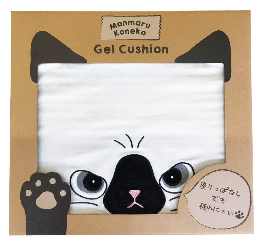 Amazon.co.jp: コージカンパニー ゲルクッション 白 36×38cm