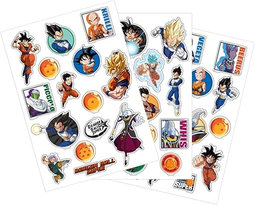 Set d'autocollants Dragon Ball