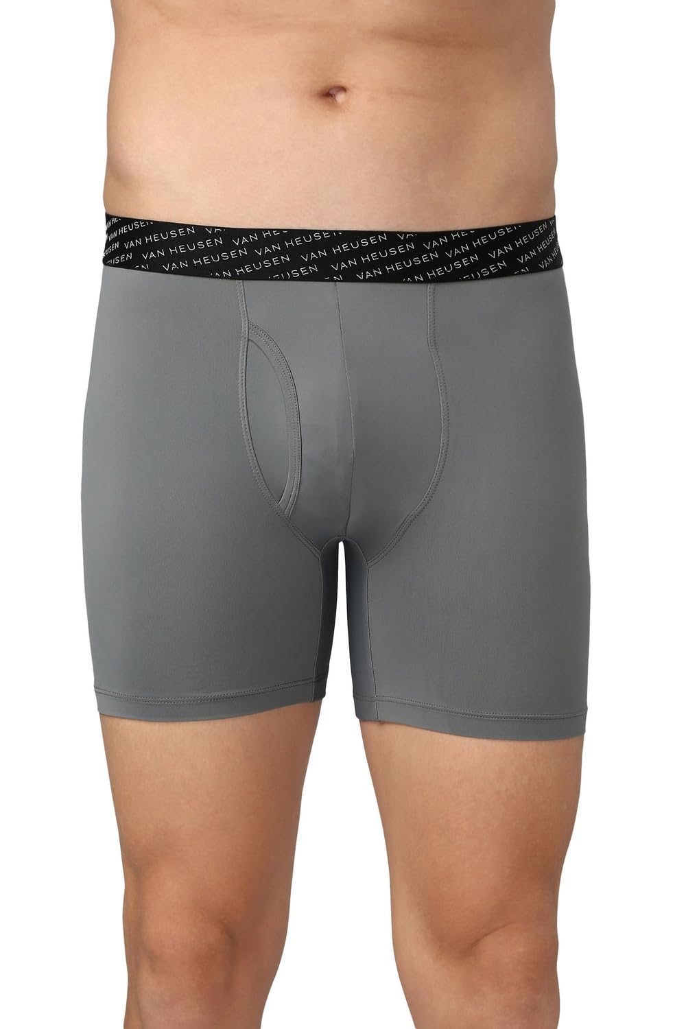 van heusen Men's Nylon Classic Solid Boxer Briefs-picture-41