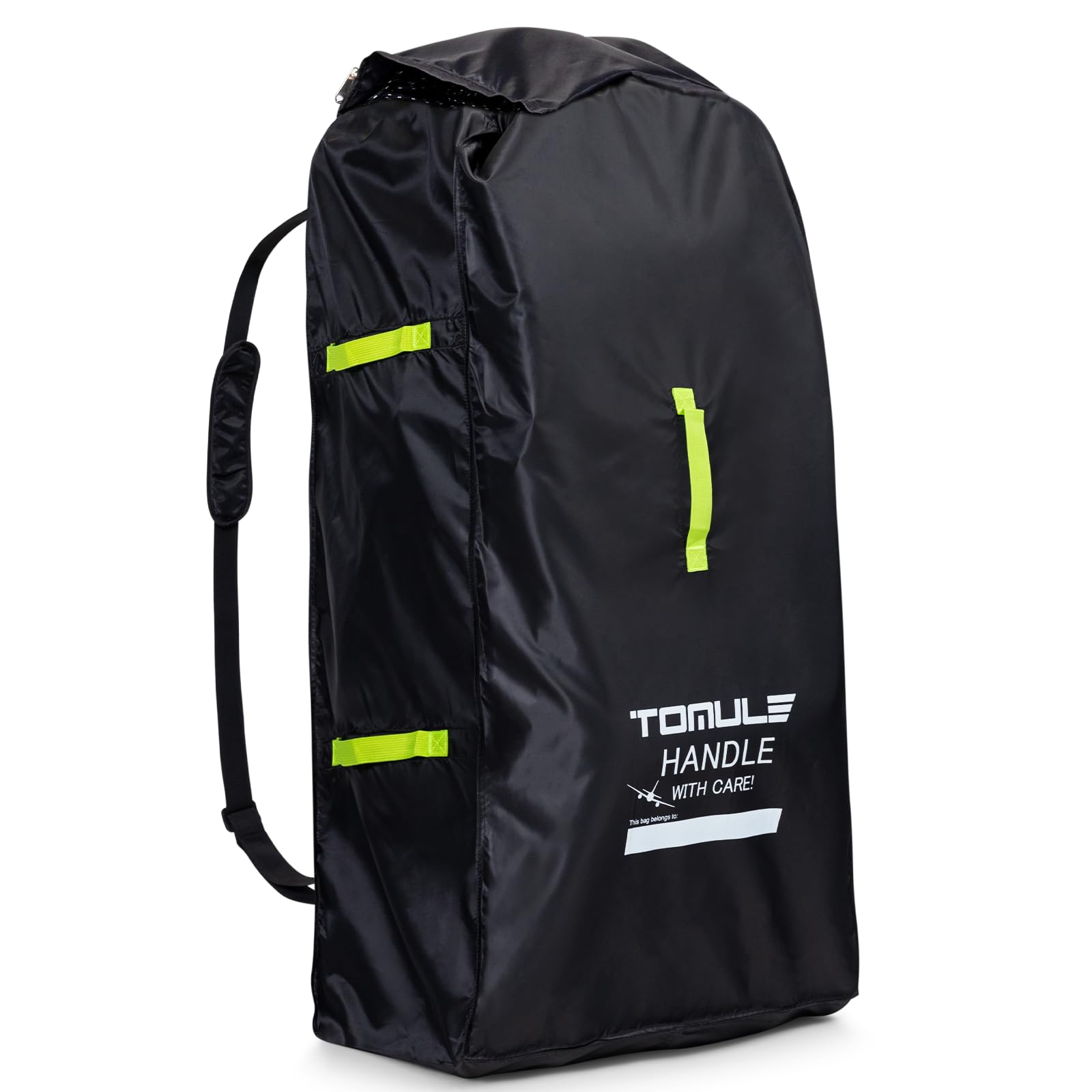 TOMULE Gate Check Stroller Bag for Airplane Travel,Waterproof Stroller Cover for Airplane Travel XL,Double Stroller Travel Bag for Airplane Padded(