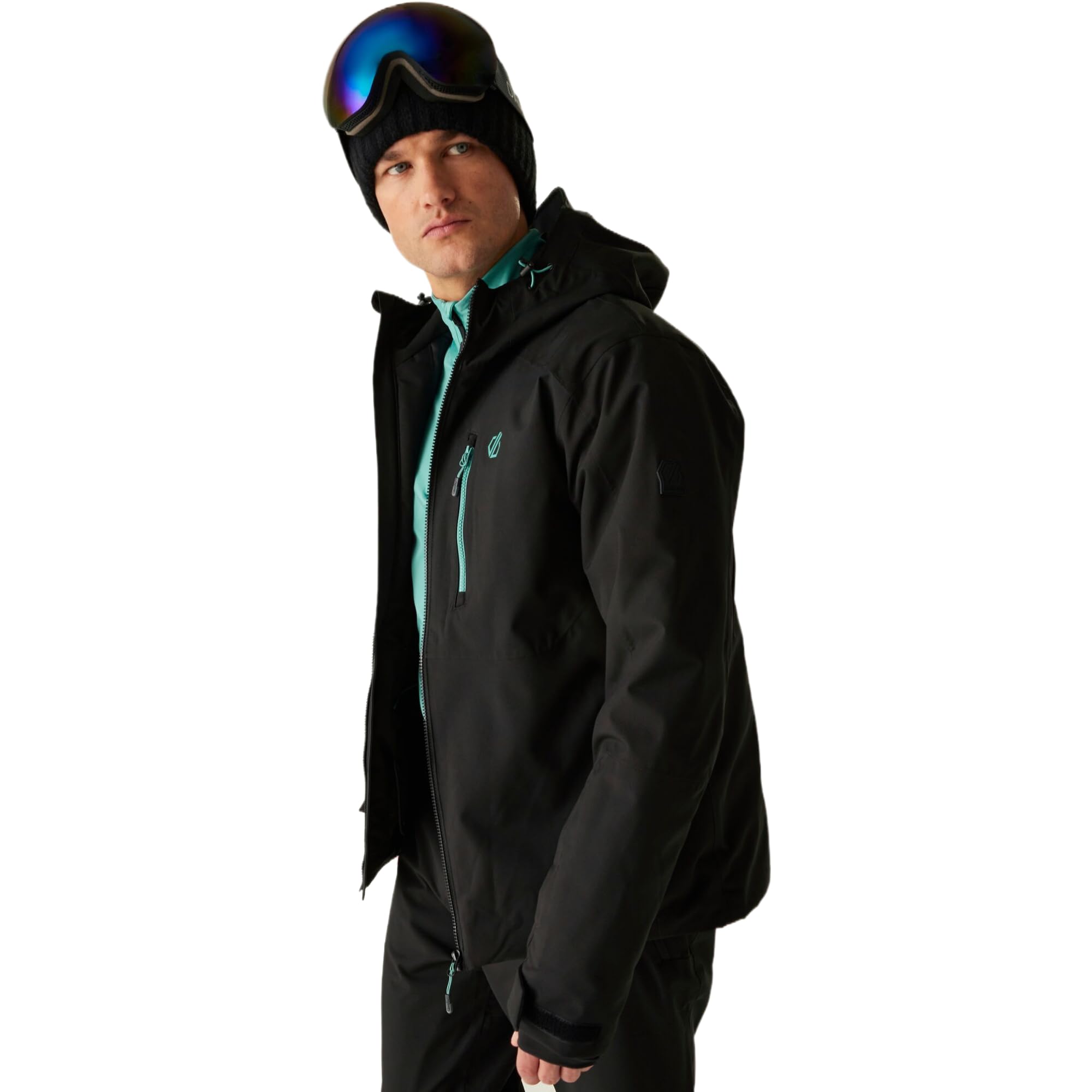 Dare2b Mens Eagle Iii Ski Jacket, Black, 6XL EU