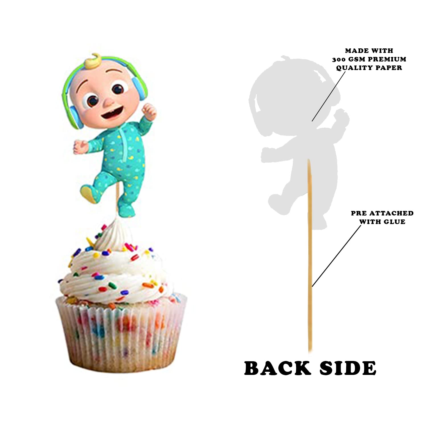 Buy Party Propz Theme Birthday Decorations Combo 24Pcs Cake