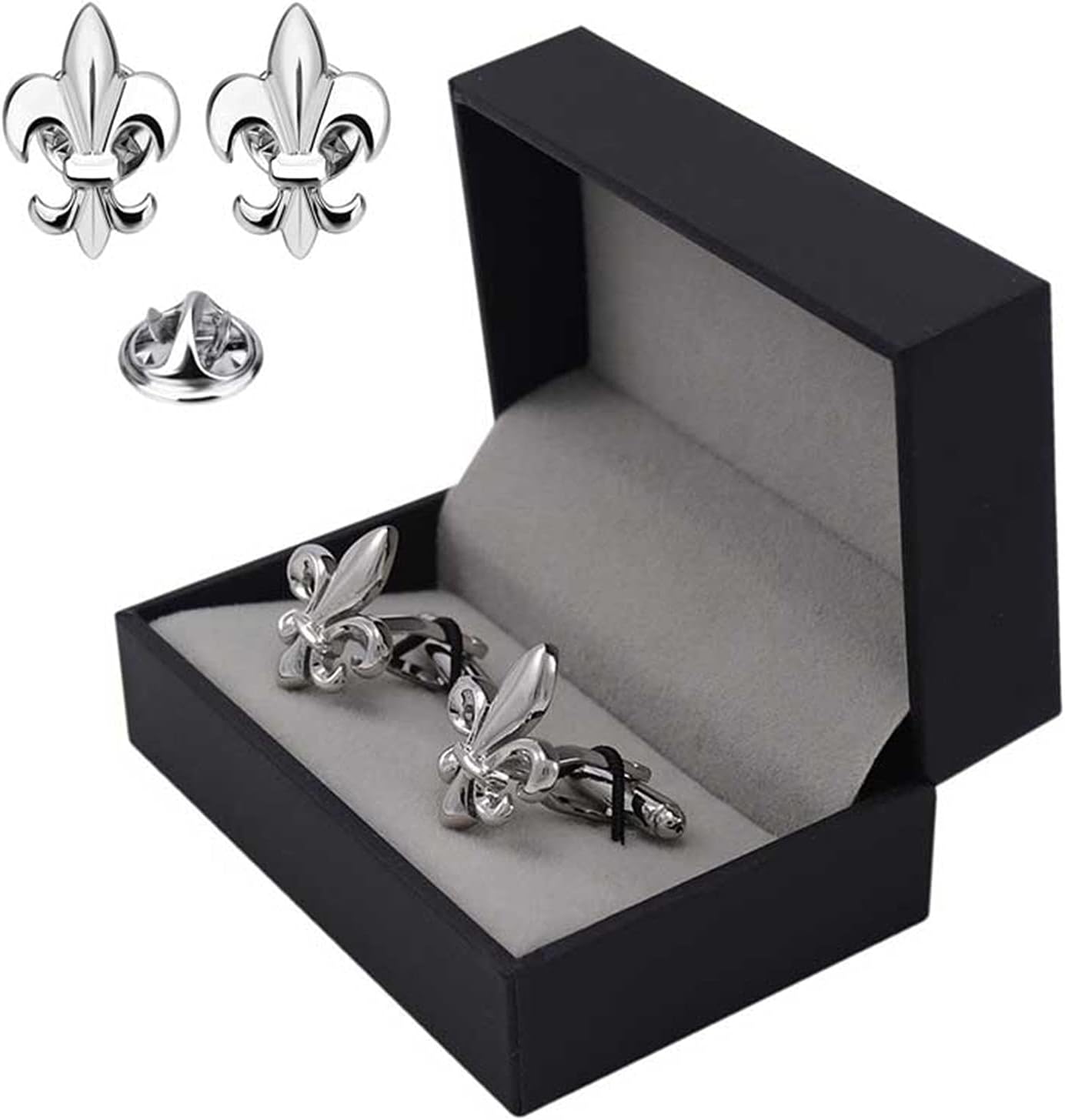 XQKXHZ Gemelli Iniziali per Uomo, Gemelli Camicia Francese ...