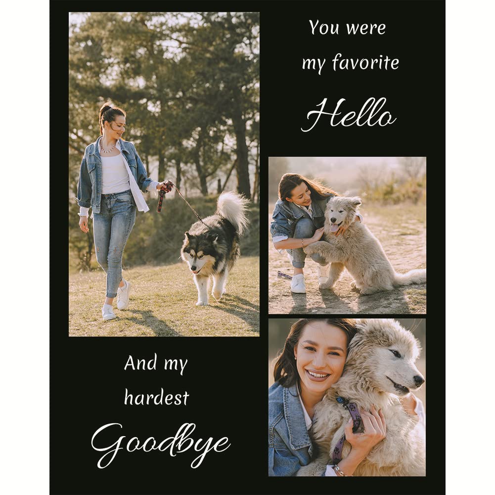 Manta de forro polar personalizada para adultos, bebé, mascota, regalo de boda (3 fotos, 130 x 220 cm)