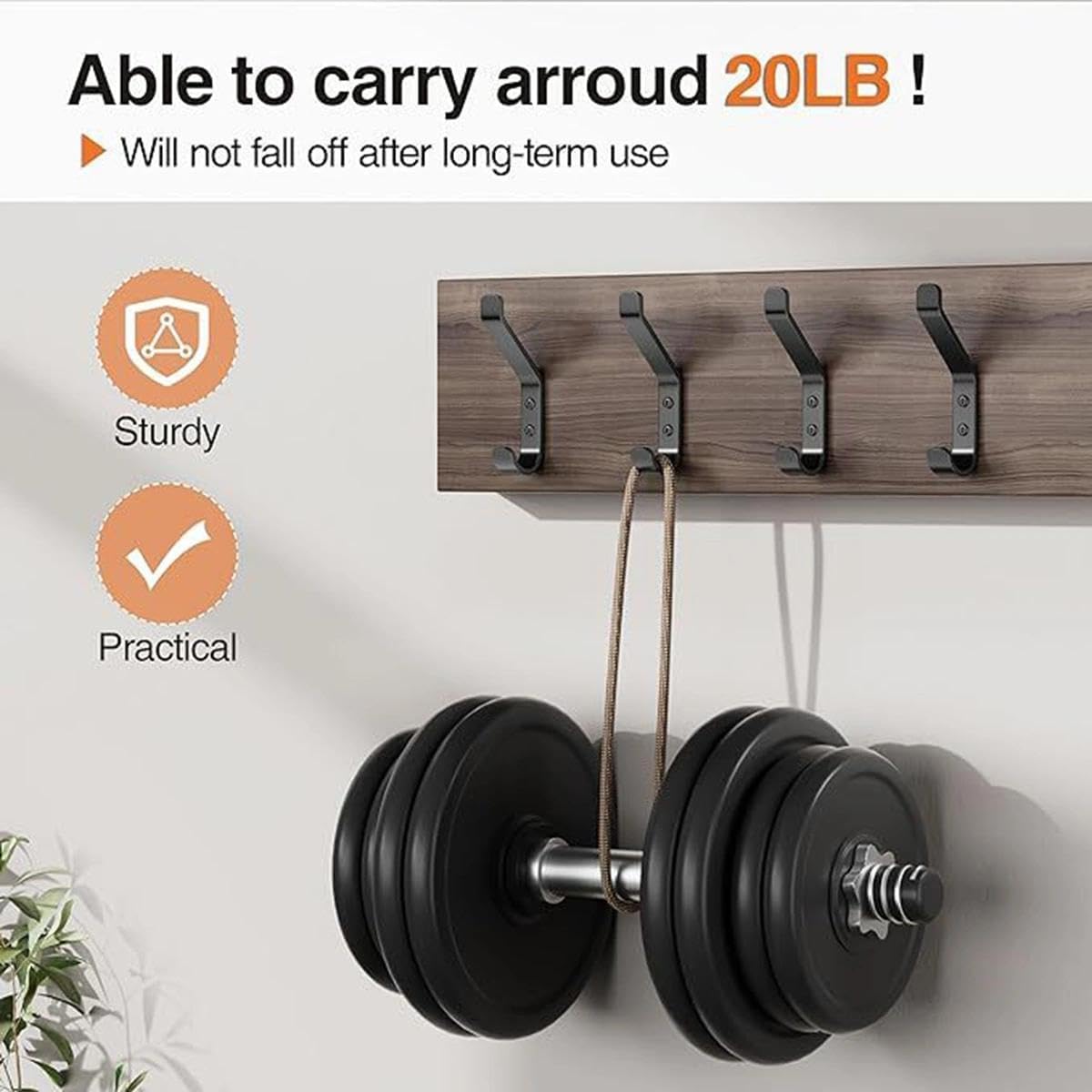 2Pcs Wall-Mounted Clothes Hooks, Made of Stainless Steel, Suitable for Hanging Towels, Hats, Backpacks, and Clothing; Ideal for Wardrobes.