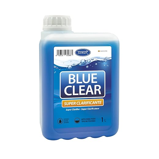 Tamar Floculante Blue Clear, Super Clarificante 1 Litro