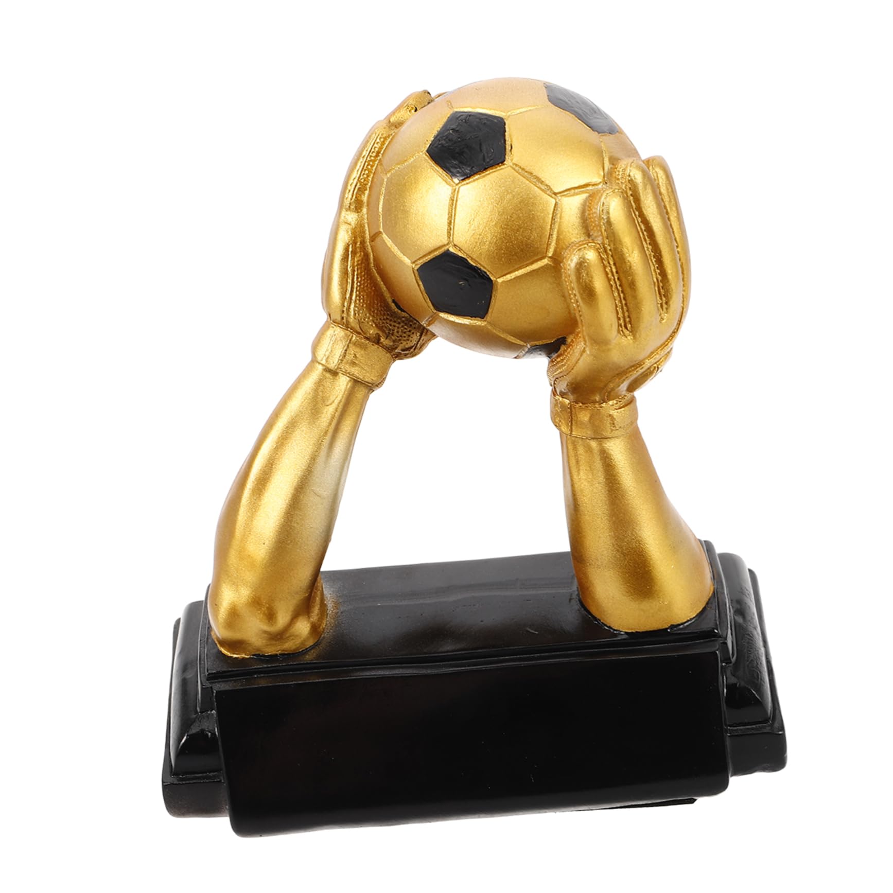 Abaodam Trofeo de Fútbol Base Ancha y Diseño de Mano de Resina para Celebrar Logros en Torneos Escolares y Competiciones Locales