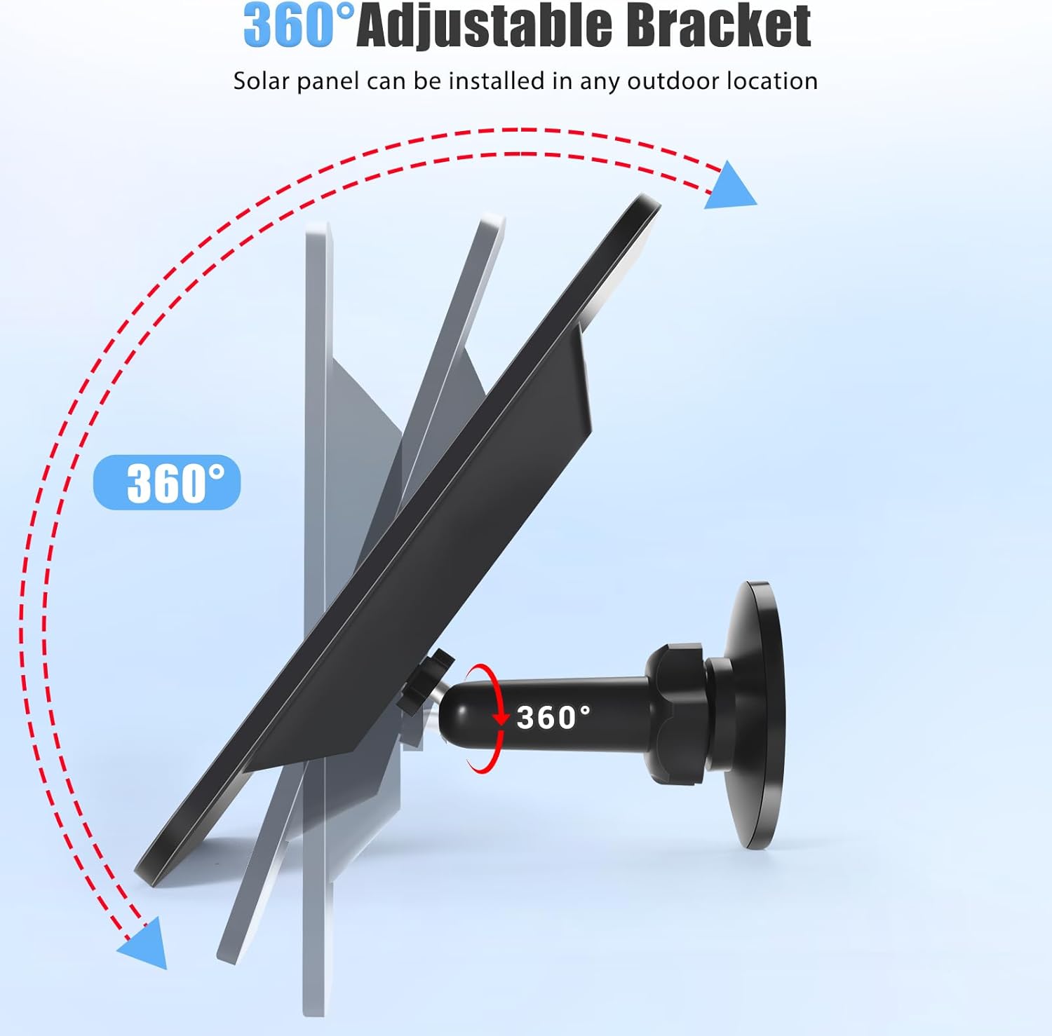 Adjustable Solar Panel Mount for Blink Outdoor 4