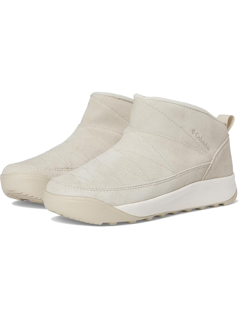 White Columbia Minx Xtra Shorty Suede