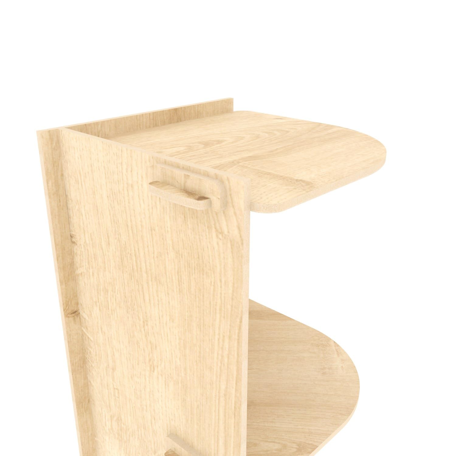 Hanah Home Bookshelf, Quercia, Taglia Unica