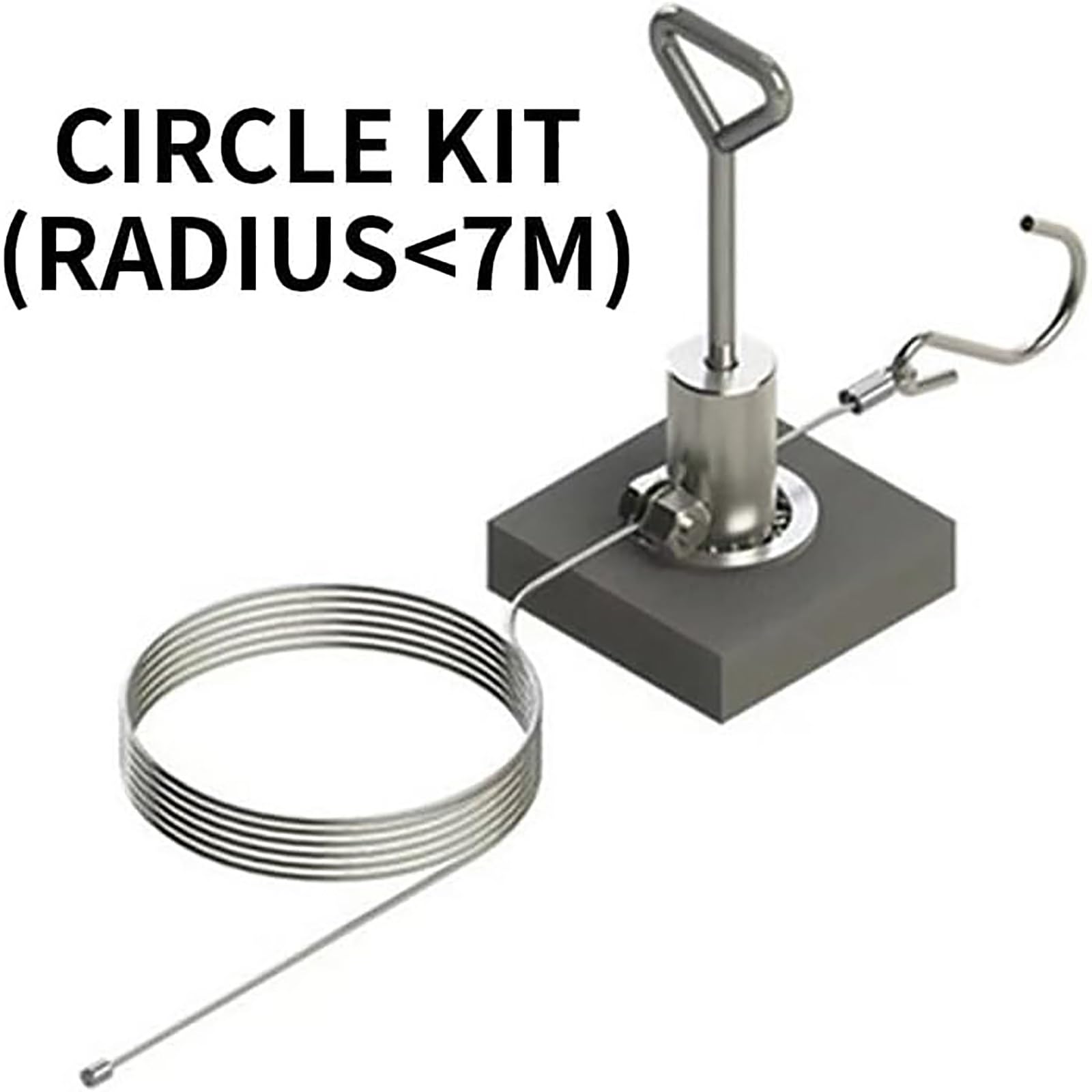 Herramienta de marcado de línea recta, marcador de suelo de empuje manual para almacén, gimnasio, hospital, dibujo circular